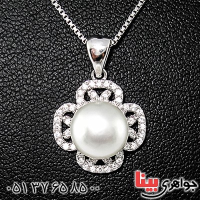 گردنبند مروارید مرغوب زنانه مدل گلاره _کد:9548