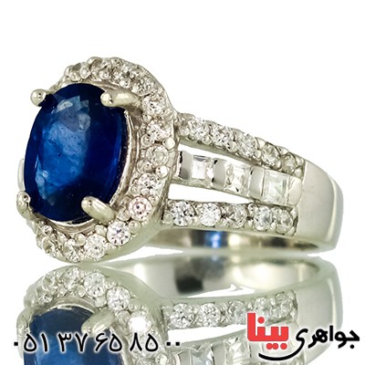 سرویس یاقوت کبود بسیار عالی زنانه درجه یک رادیوم لوکس مدل آنوتا _کد:1347