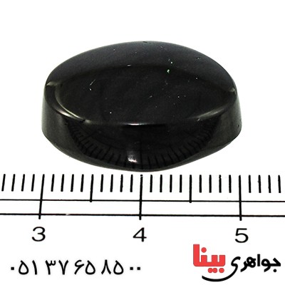 نگین انگشتر عقیق یمنی جزع یمانی درشت خوشرنگ بیضی _کد:9555