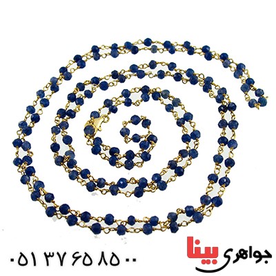 سینه ریز یاقوت کبود زنانه مدل دلاسا _کد:9604