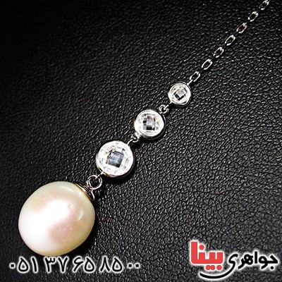 سینه ریز مروارید درجه یک زنانه رودیوم لوکس بلند مجلسی _کد:9615