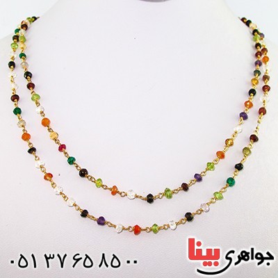 سینه ریز چند جواهر زنانه مدل نگارین _کد:9622