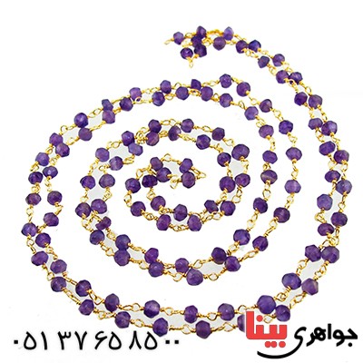 سینه ریز آمتیست زنانه مدل شمیلا _کد:9624