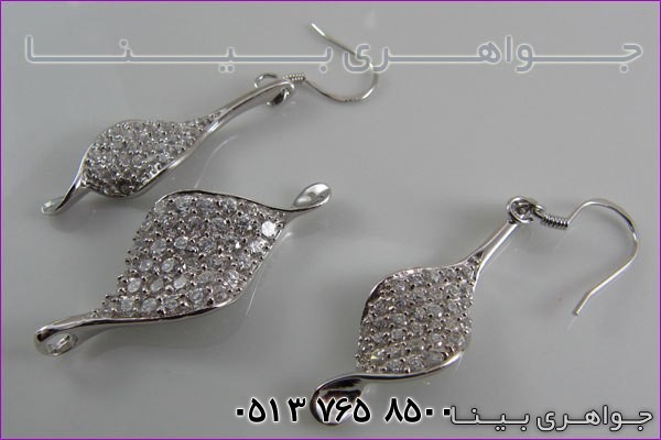 سرویس نقره طرح برگ پیچ