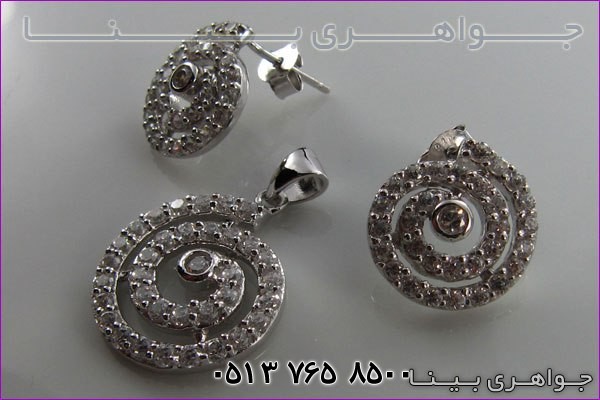 سرویس نقره طرح پیچ