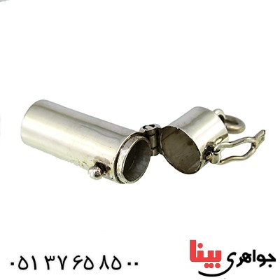گردنبند نقره جا حرزی یا جاساز مخفی _کد:9740