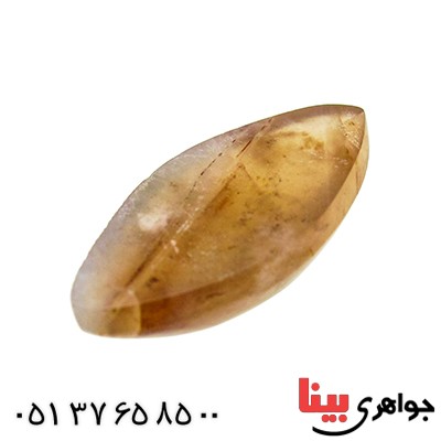نگین انگشتر عقیق شجری خراسانی ابری قهوه ای خوشرنگ _کد:9743