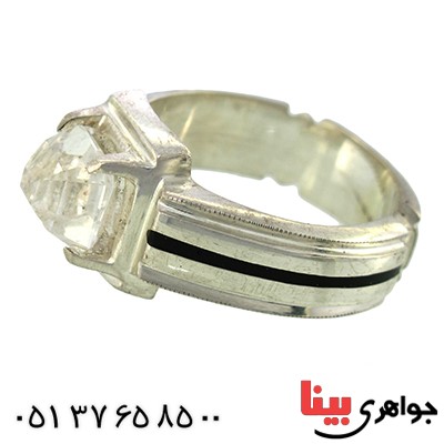 انگشتر در نجف مردانه کلاسیک شیاردار _کد:9926