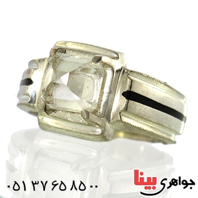 انگشتر در نجف مردانه کلاسیک شیاردار _کد:9926