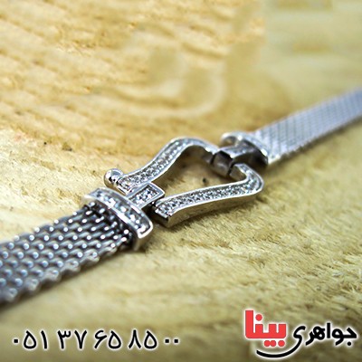 دستبند نقره زنانه رادیوم لوکس مدل راسا _کد:9945