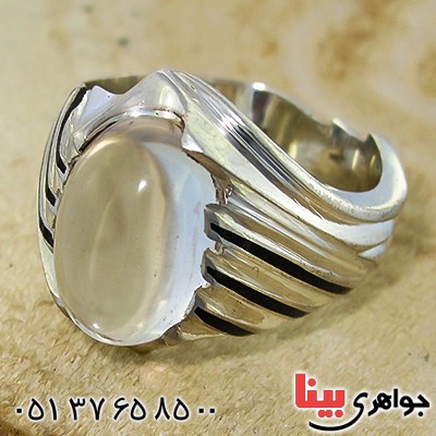 انگشتر در نجف مردانه شیاردار کلاسیک _کد:9949