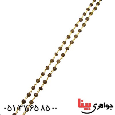 سینه ریز کوارتز دودی زنانه مدل آرشیدا _کد:9953