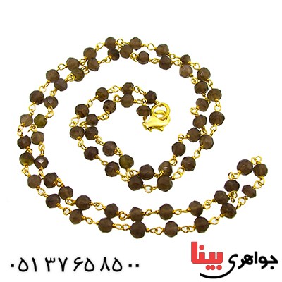 سینه ریز کوارتز دودی زنانه مدل آرشیدا _کد:9953