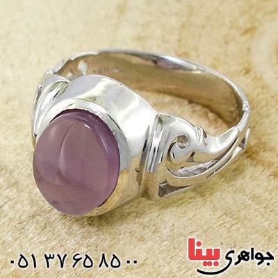 انگشتر عقیق یمنی کبود خوشرنگ مردانه لوکس _کد:9994