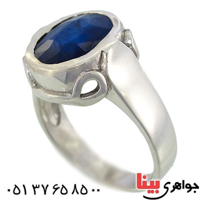 انگشتر یاقوت کبود رادیوم لوکس شیک _کد:10017