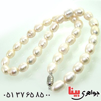 سینه ریز مروارید عالی و صاف غلتان زنانه دانه درشت _کد:10086