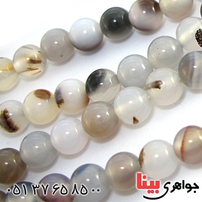 تسبیح عقیق شجری 101 دانه ای خوش نقش _کد:10089