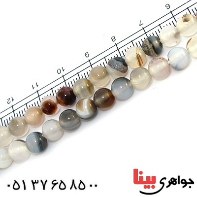تسبیح عقیق شجری 101 دانه ای خوش نقش _کد:10089