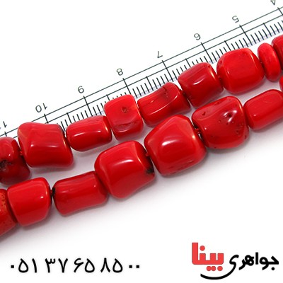 تسبیح مرجان نامنظم 33 دانه ای درشت _کد:10096