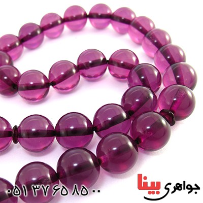 تسبیح سندلوس بنفش 33 دانه ای درشت _کد:10100