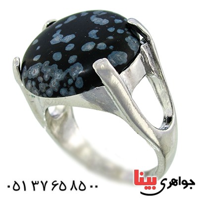 نگین انگشتر عقیق خوش نقش و درشت دایره ای _کد:10106