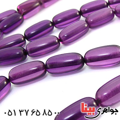 تسبیح سندلوس بنفش 33 دانه ای استوانه ای درشت _کد:10118