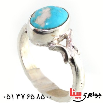 انگشتر فیروزه نیشابوری شجری سنتی _کد:10170