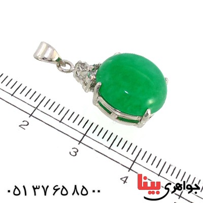 گردنبند یشم درشت دایره ای _کد:10249