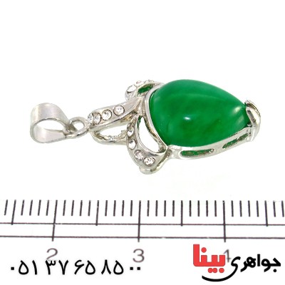گردنبند یشم مدل فانتزی _کد:10256