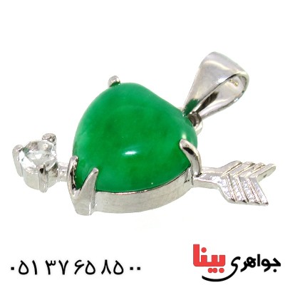 گردنبند یشم تیر و هدف _کد:10258