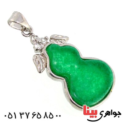 گردنبند یشم مدل گیتار _کد:10263