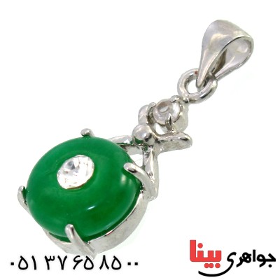 گردنبند یشم مدل نادیا _کد:10270