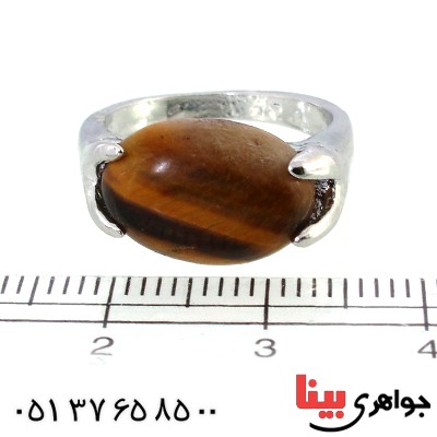 نگین انگشتر چشم ببر خوشرنگ _کد:10276