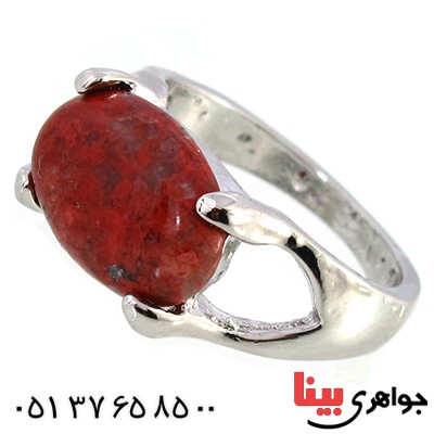 نگین انگشتر عقیق خزه ای خوش نقش _کد:10280