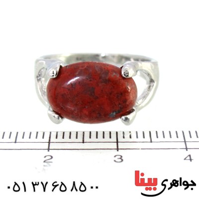 نگین انگشتر عقیق خزه ای خوش نقش _کد:10280