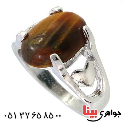 نگین انگشتر چشم ببر بیضی _کد:10281