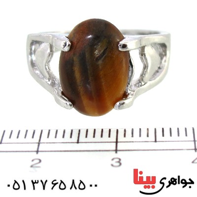 نگین انگشتر چشم ببر بیضی _کد:10281
