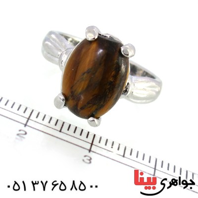 نگین انگشتر چشم ببر خوشرنگ _کد:10283