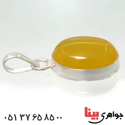 گردنبند عقیق شرف الشمس پشت باز مناسب سنگ درمانی _کد:10298
