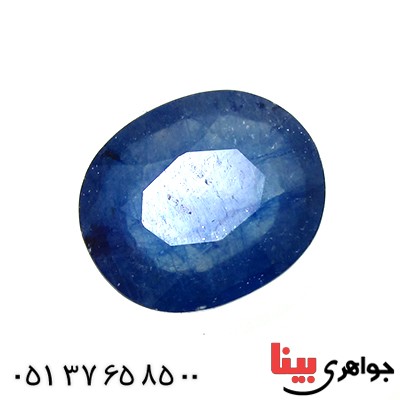نگین انگشتر یاقوت کبود آفریقایی خوشرنگ _کد:10310