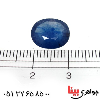 نگین انگشتر یاقوت کبود آفریقایی خوشرنگ _کد:10310