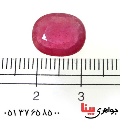 نگین انگشتر یاقوت سرخ آفریقایی _کد:10311