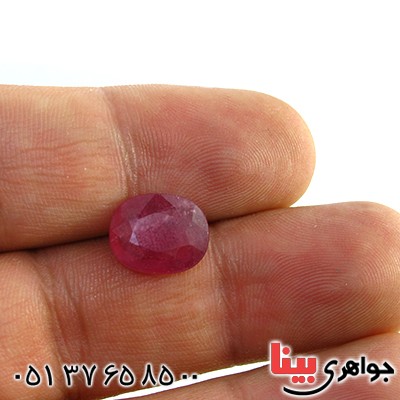 نگین انگشتر یاقوت سرخ آفریقایی _کد:10311
