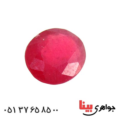 نگین انگشتر یاقوت سرخ آفریقایی خوش رنگ _کد:10312
