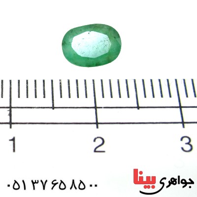 نگین انگشتر زمرد آفریقایی صاف _کد:10314