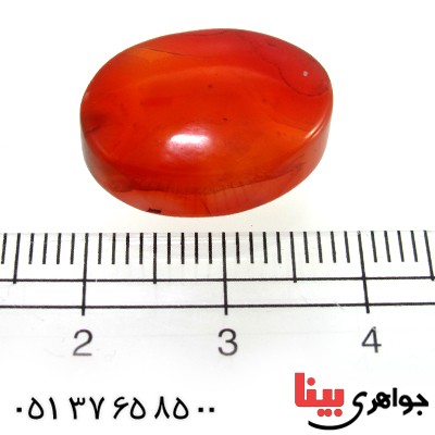 نگین انگشتر عقیق یمنی ابر و باد _کد:10324