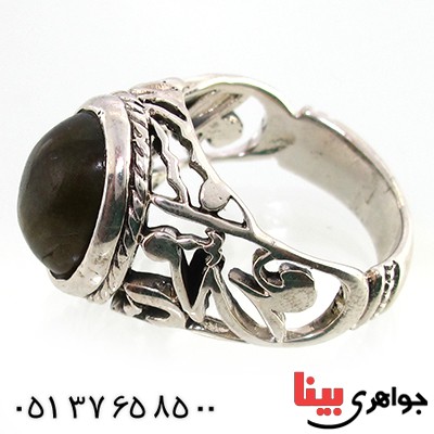انگشتر لابرادوریت مردانه درشت محمدرسول الله (ص) _کد:10329