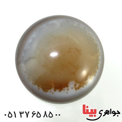 نگین انگشتر عقیق باباقوری خوشرنگ _کد:10374