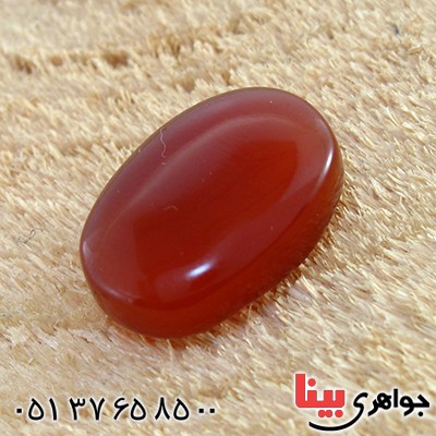 نگین انگشتر عقیق یمنی عالی بیضی درشت _کد:10395