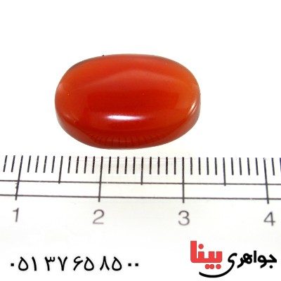 نگین انگشتر عقیق یمنی عالی بیضی درشت _کد:10395